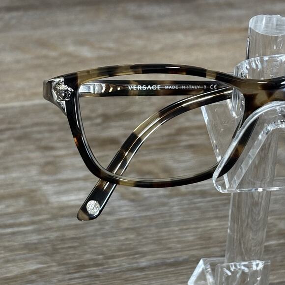 Versace Tortoise Brown Eyeglasses FRAMES w/Case - Mod 3156 988 Italy main image 5